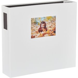 HNFD Álbum XL 1000 fotos Lona 34,5x33 cm 168 páginas negro