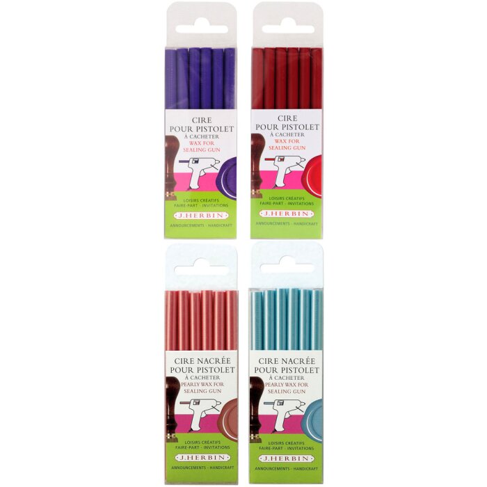 Lacre caja 6 barritas - 26 colores