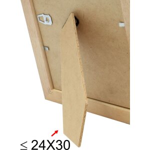 Marco de madera clásico Deknudt S222H3 13x18 cm