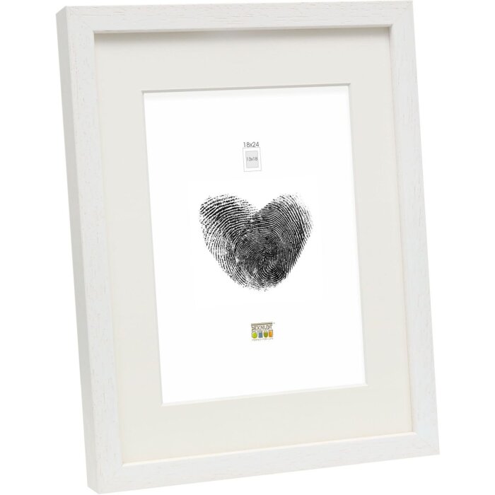 Marco de madera S223K 40x50 cm blanco