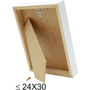 Marco de madera S223K 40x50 cm blanco