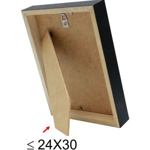 Marco de madera S223K 18x24 cm negro