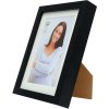 Marco de madera S223K 18x24 cm negro