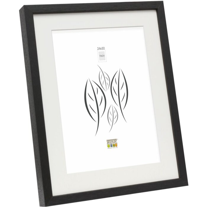 Marco de madera S223K 40x50 cm negro