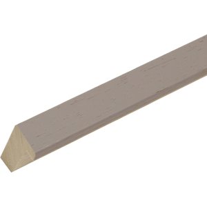Marco de madera S223K 30x30 cm topo