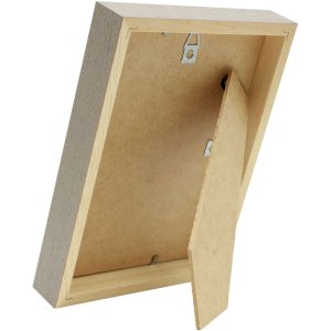 Marco de madera S223K 30x30 cm topo