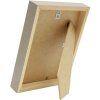 Marco de madera S223K 30x30 cm topo