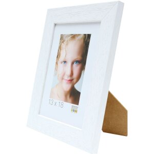 Marco de madera S226K 13x18 cm blanco