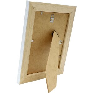 Marco de madera S226K 13x18 cm blanco