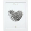 Marco de madera S226K 21x30 cm blanco