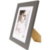 Marco de madera S226K 20x20 cm gris