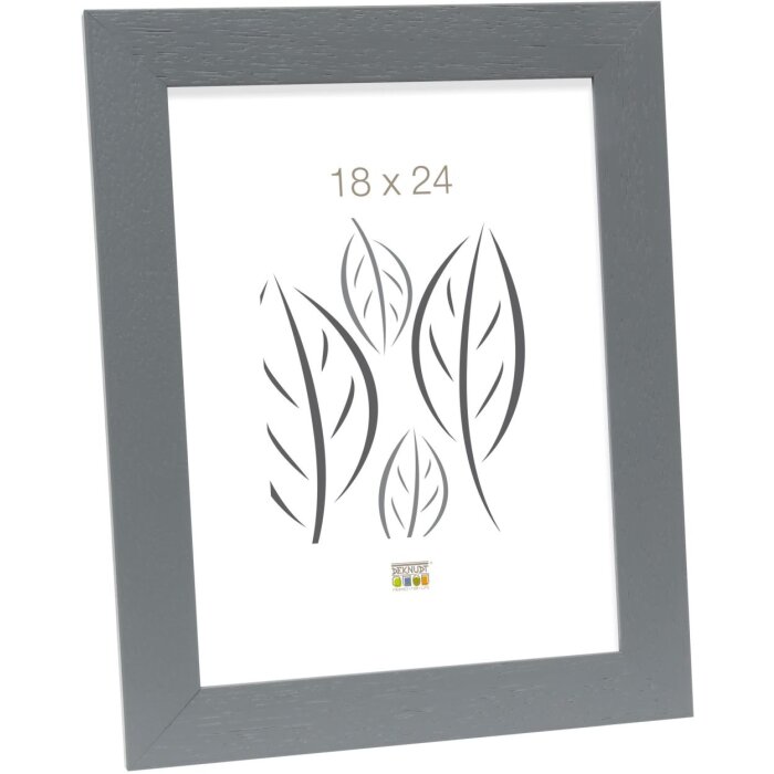 Marco de madera S226K 24x30 cm gris