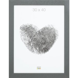 Marco de madera S226K 24x30 cm gris