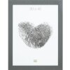 Marco de madera S226K 24x30 cm gris