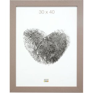 Marco de madera Deknudt S226K 50x70 cm taupe