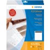 fundas para negativos de polipropileno herma transparente - 7 tiras á 6 negativos