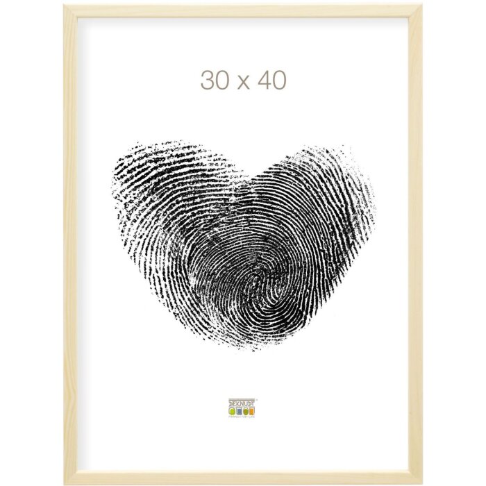 Marco de madera Deknudt S41J nature 13x18 cm