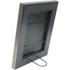 Marco de plástico S41N acero-plata 40x60 cm