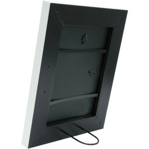 Marco de plástico S41N blanco-plata 40x50 cm