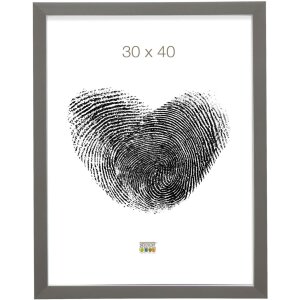 Marco de plástico S41VK7 gris 40x50 cm