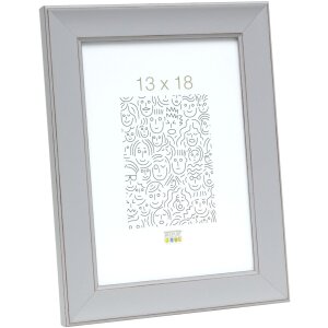 Marco de madera S45YF 10x15 cm gris claro