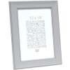 Marco de madera S45YF 13x18 cm gris claro