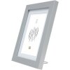 Marco de madera Deknudt S66KD1 plata 20x25 cm