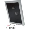 Marco de madera Deknudt S66KD1 plata 20x25 cm