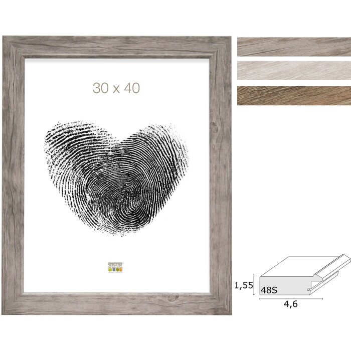 Marco de madera S48SH Deknudt