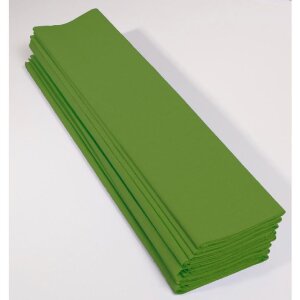 10 hojas de papel crepé de varios colores y formatos