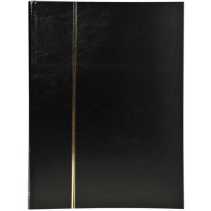Álbum de sellos 64 páginas en blanco y negro 22,5x30,5 cm