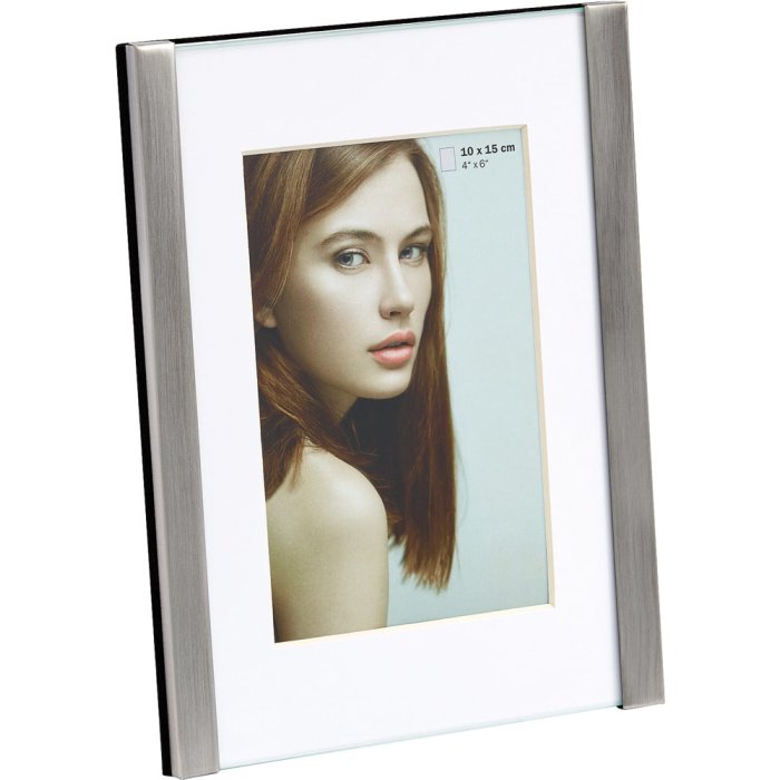 Marco de fotos Mette 15x20 cm plata