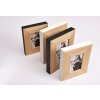 Portarretrato de madera Walther Laois 13x18 cm marrón-blanco