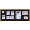 Marco Walther Gallery Doble 8 fotos natural-negro (25,5x61,5 cm)