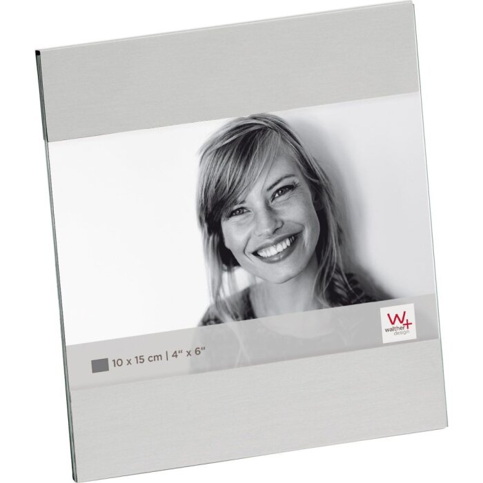 Portarretratos Walther AVA 10x15 cm plata mate