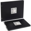 Exacompta Álbum de fotos con rosca Ceremonia 37x29 cm 40 páginas negro