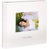 HNFD Álbum de fotos KOLARA blanco 30x30 cm con su foto + texto 100 páginas negras