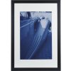 Henzo Marco de aluminio Lucerna 40x60 cm negro con passepartout 30x45 cm