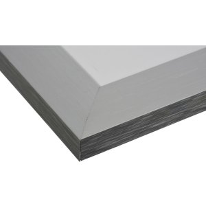 Henzo marco de aluminio LUZERN 40x60 cm plata con passepartout 30x45 cm
