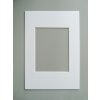 Walther passepartout biselado blanco polar 30x40 cm para 20x30 cm