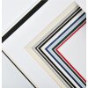 Walther passepartout biselado blanco polar 30x40 cm para 20x30 cm