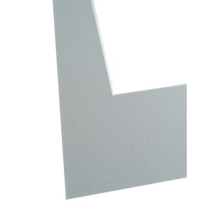 passepartout de 40x60 cm en blanco nieve