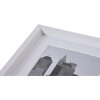 50x60 Marco Metallica Henzo blanco
