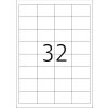 Etiquetas Premium A4, papel blanco 48,3x33,8 mm mate 320 unid.