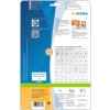 Etiquetas Premium A4, papel blanco 70x37 mm mate 240 unid.