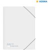 etiquetas herma a4 amarillo 25,4x10 mm papel mate 3780 piezas