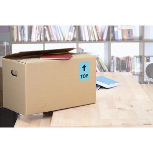 etiquetas herma a4 azul 210x297 mm papel mate 20 piezas