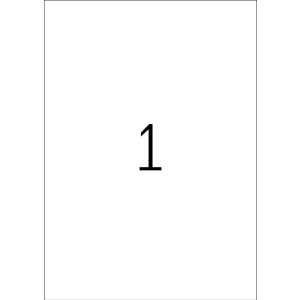 etiquetas herma a4 verde 210x297 mm papel mate 20 piezas
