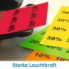 Etiquetas a4 rojo 199,6x143,5 mm papel mate 40 uds.