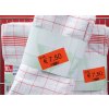 Etiquetas a4 rojo 105x42,3 mm papel mate 280 uds.